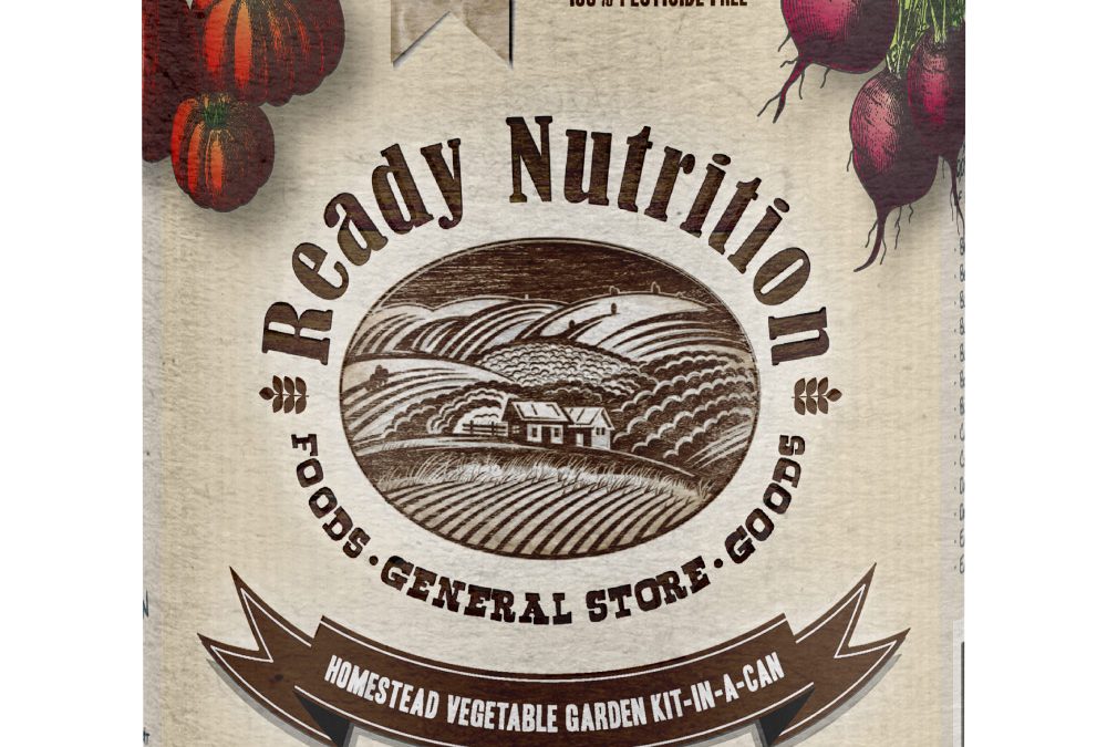 The Ready Nutrition™ Brand Vegetable Garden-In-A-Can