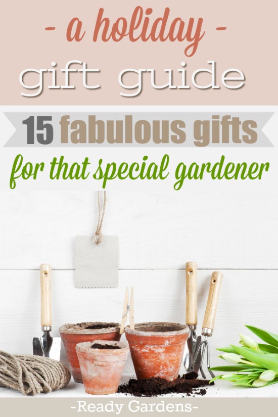 Now that winter is upon us and we have officially entered the holiday season, it's time to start thinking about the perfect gift for that special gardener in your life. Luckily, we've put together a great gardening gift guide to get you started this shopping season!